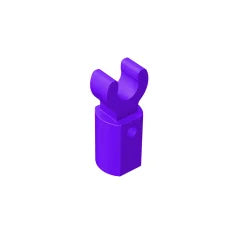 Bar Holder with Clip Compatible Educational Building Blocks Technical