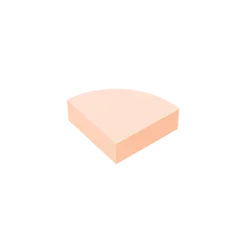 Round 1 x 1 Quarter Compatible Children's DIY Educational Building Blocks Technical