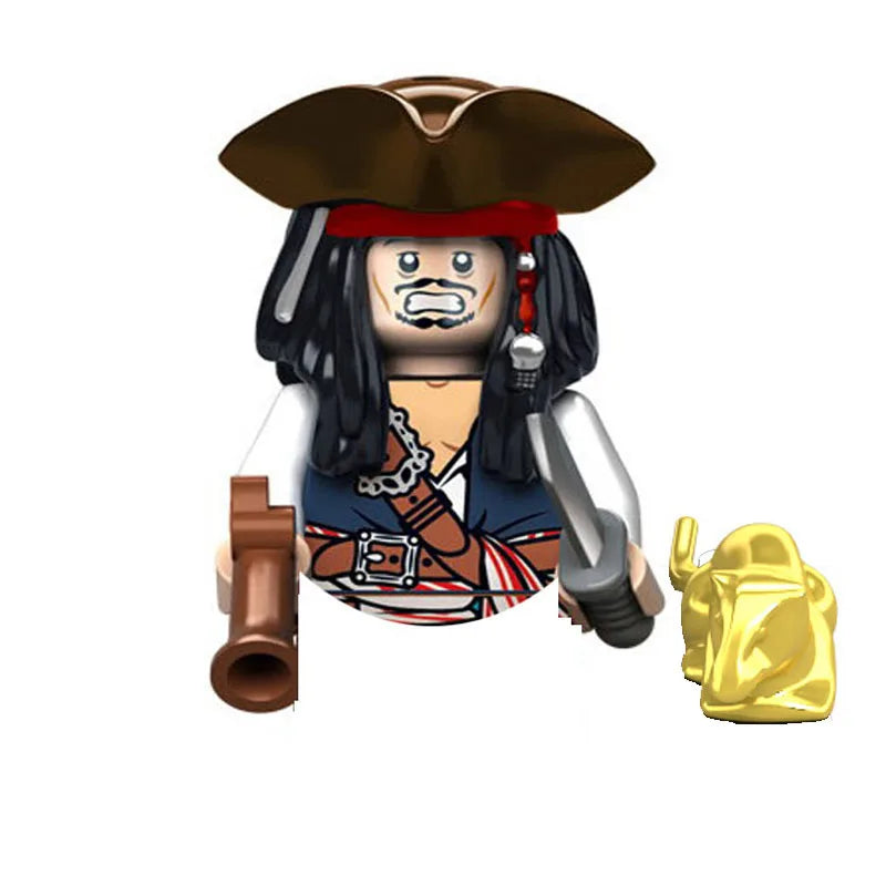 Pirates Of The Caribbean Mermaid Princess Blocks Toys Gift For Children