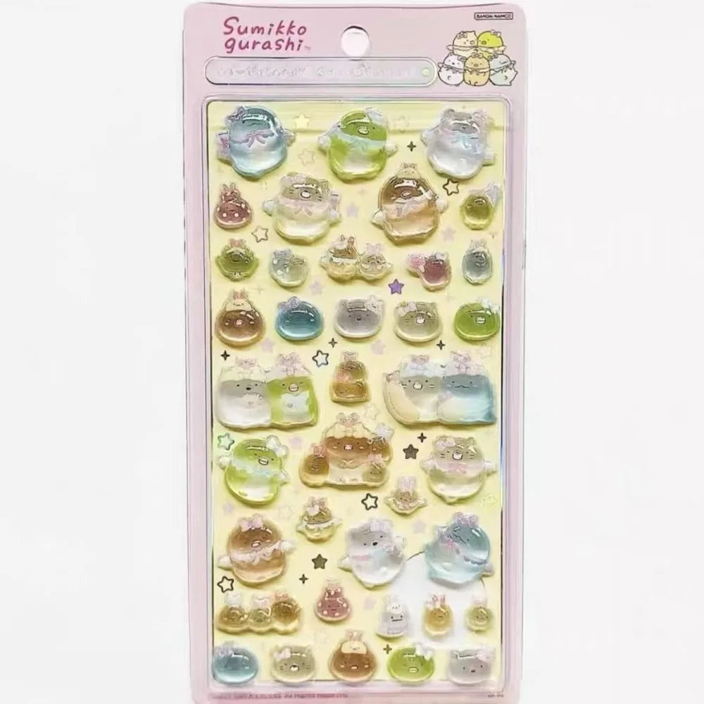 Kawaii Tamagotchi Stickers Cartoon Creative Transparent Sticker