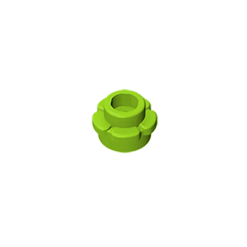 Round 1 x 1 with Flower Edge (5 Petals) Compatible Children's DIY