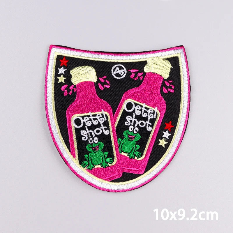 Netherland Oeteldonk Carnival Iron On Patches For Clothes Oeteldonk Embroidery Patch