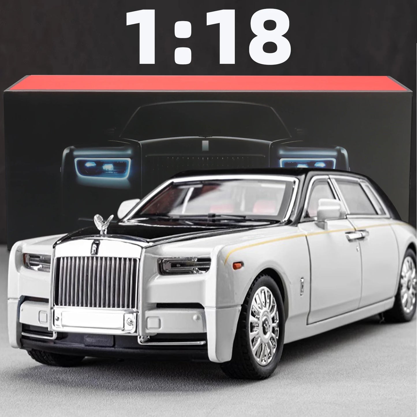 1:18 Rolls-Royce Phantom Diecast Car