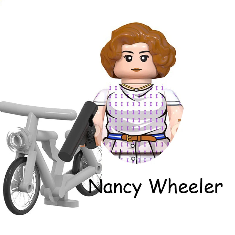 The Terrible Movie Upside Down Dustin Mike Lucas Will Eleven Model Building Blocks