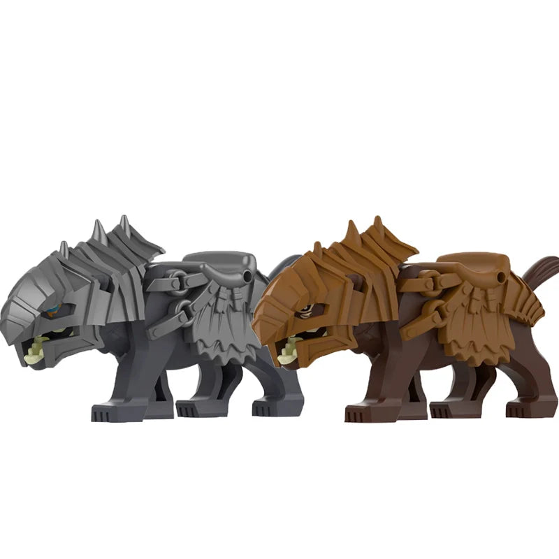 MOC Farm Zoo Animal Building Blocks Kids Toys