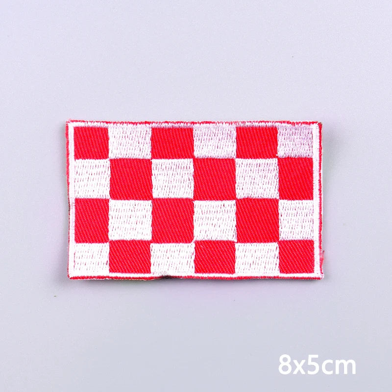 Netherland Carnival Patches Kruikenstader Emblem Embroidery Patches For Clothing Sew On