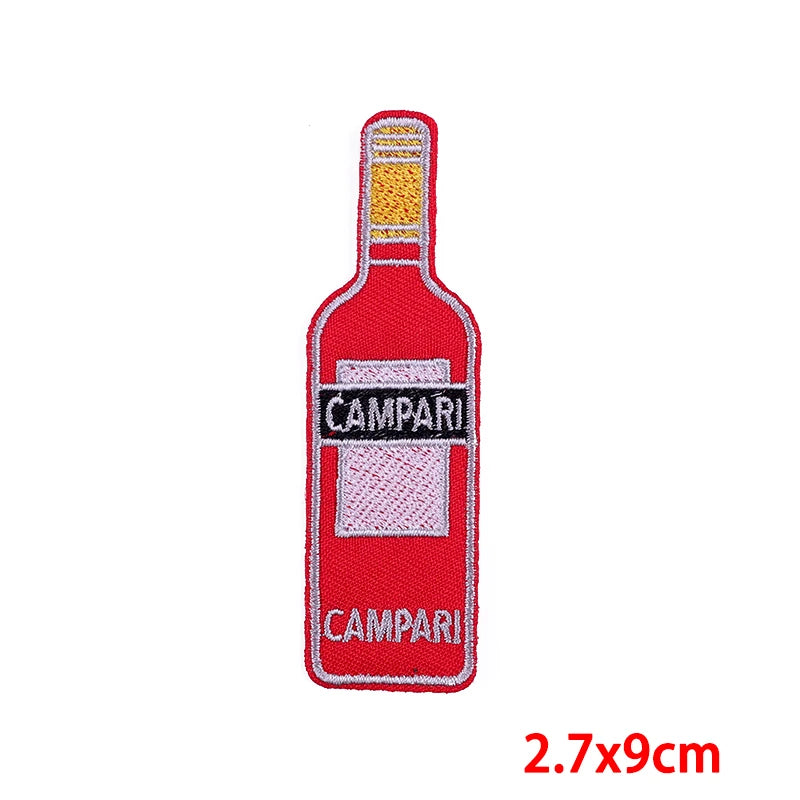 Good Vibes/Positive Letter Slogan Embroidered Patches DIY Personality Cartoon Patch Iron On Patches For Clothing