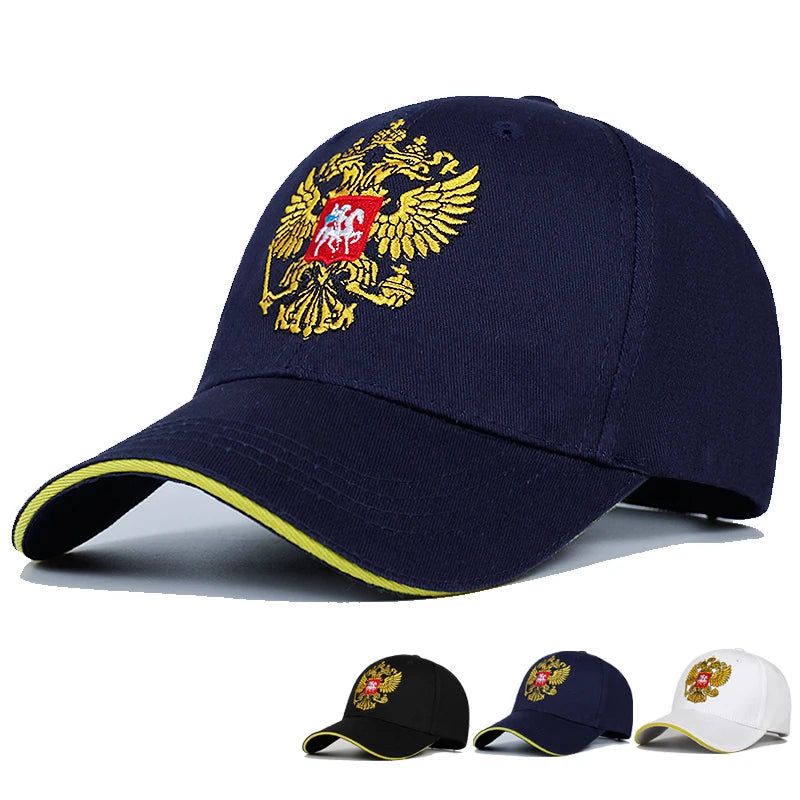 Russia Embroidery Snapback Cap – Unisex Hip Hop Hat