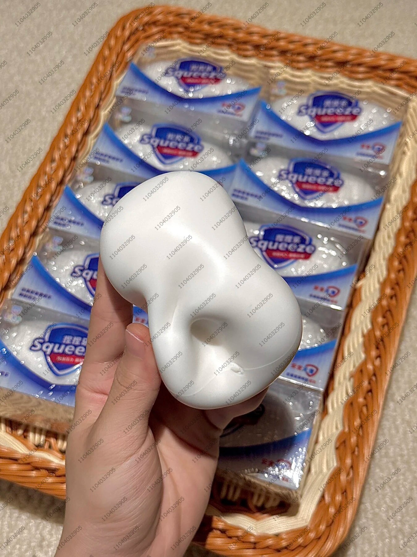 Soap Ball Squishy Soap Stress Ball Fidget Toy Crunchy Squeeze Ball Round  Anti Stress Toys