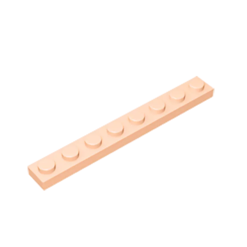 1x8 Compatible Children's DIY Building Block Particles Plate