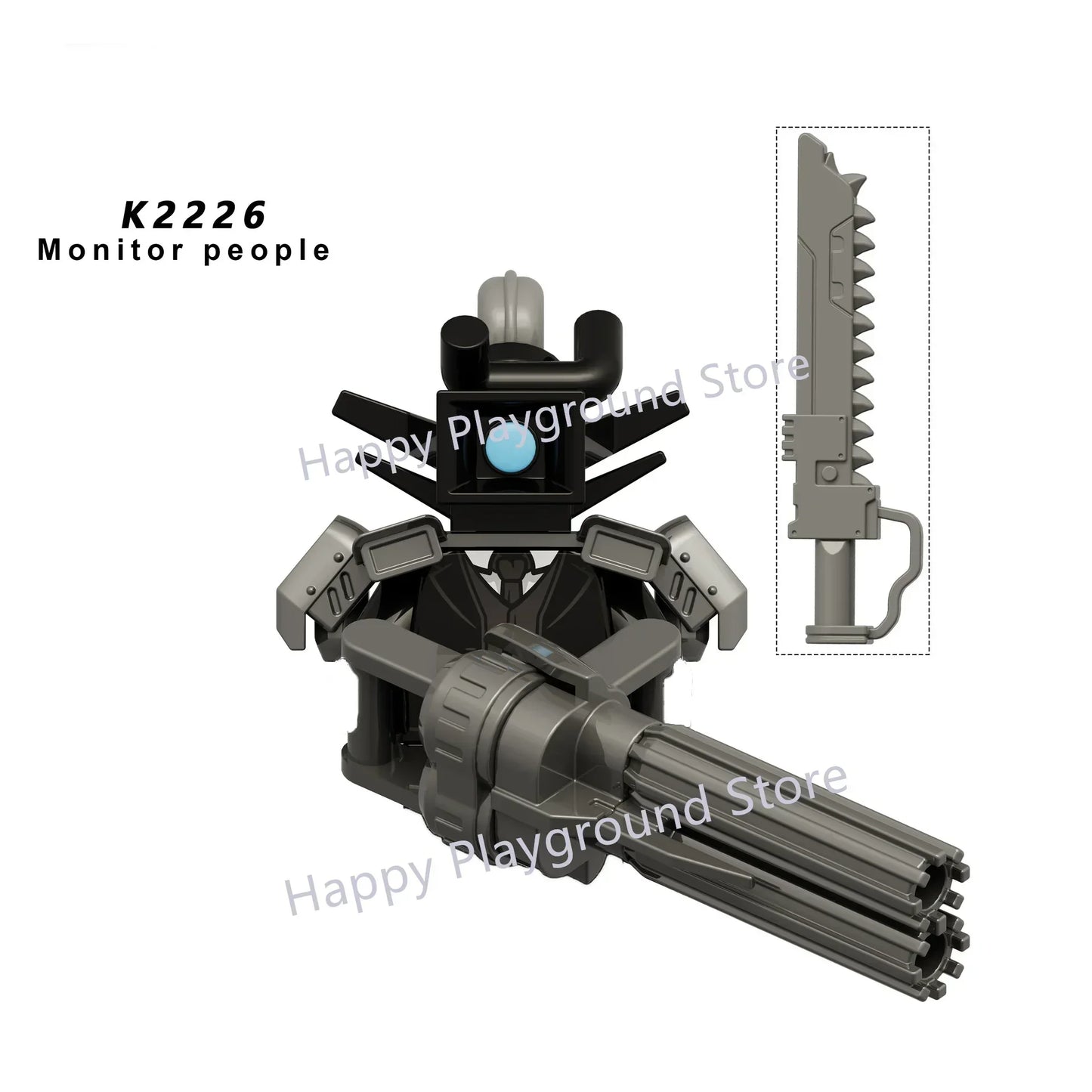 Skibidi Toilet Man Figures Anime Block Toys TvMan Titan Cameraman Speakerman Bricks Model Toy