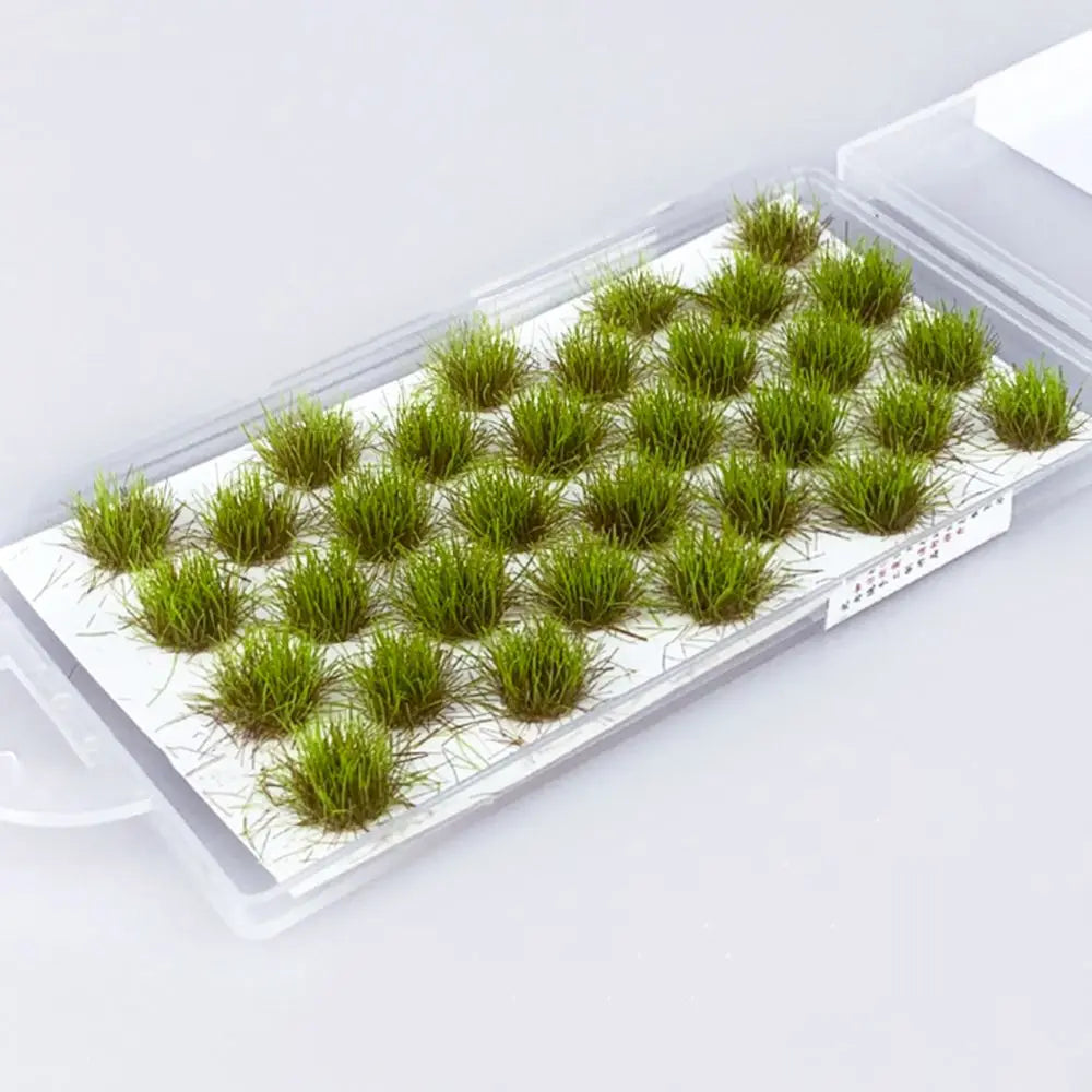 Grass Nest Model Sand Scene DIY Material Realistic Grass Tuft Miniature Grass Bushes Plant Cluster Scenery