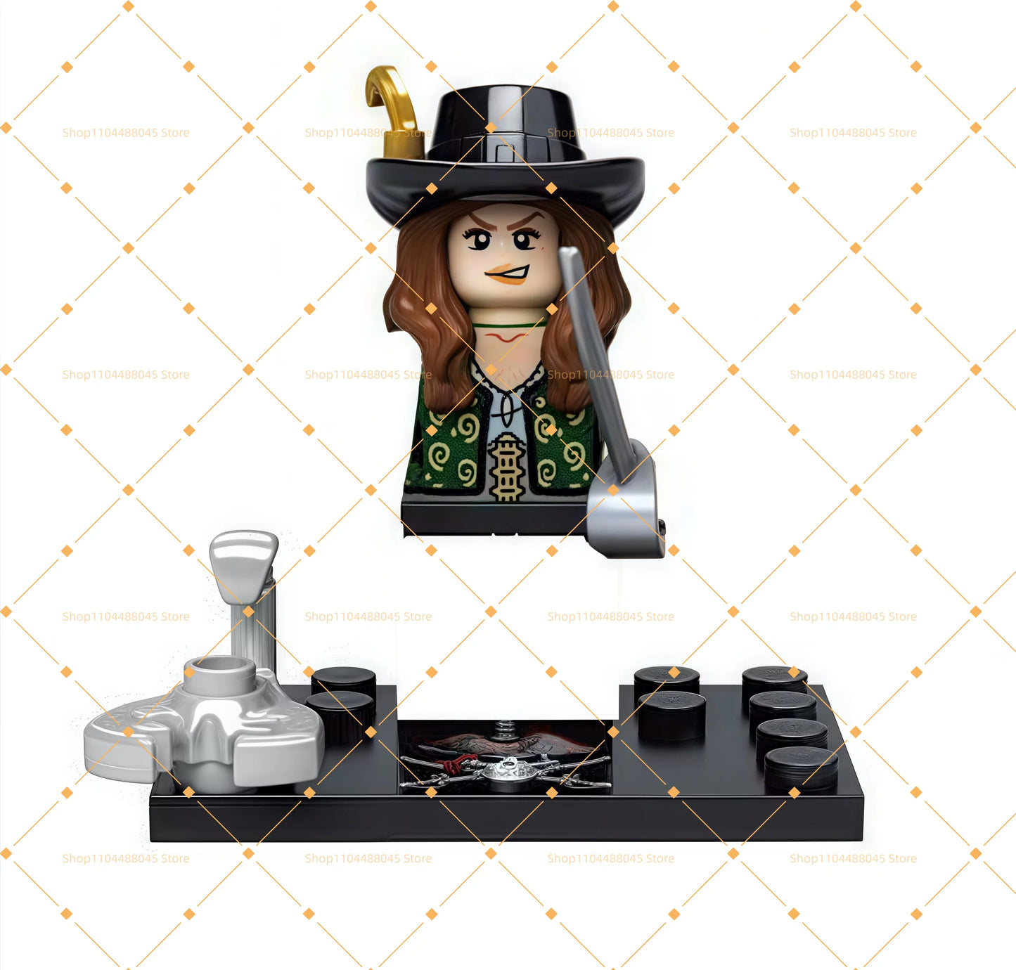 Pirates of the Caribbean Blocks Brick Toys