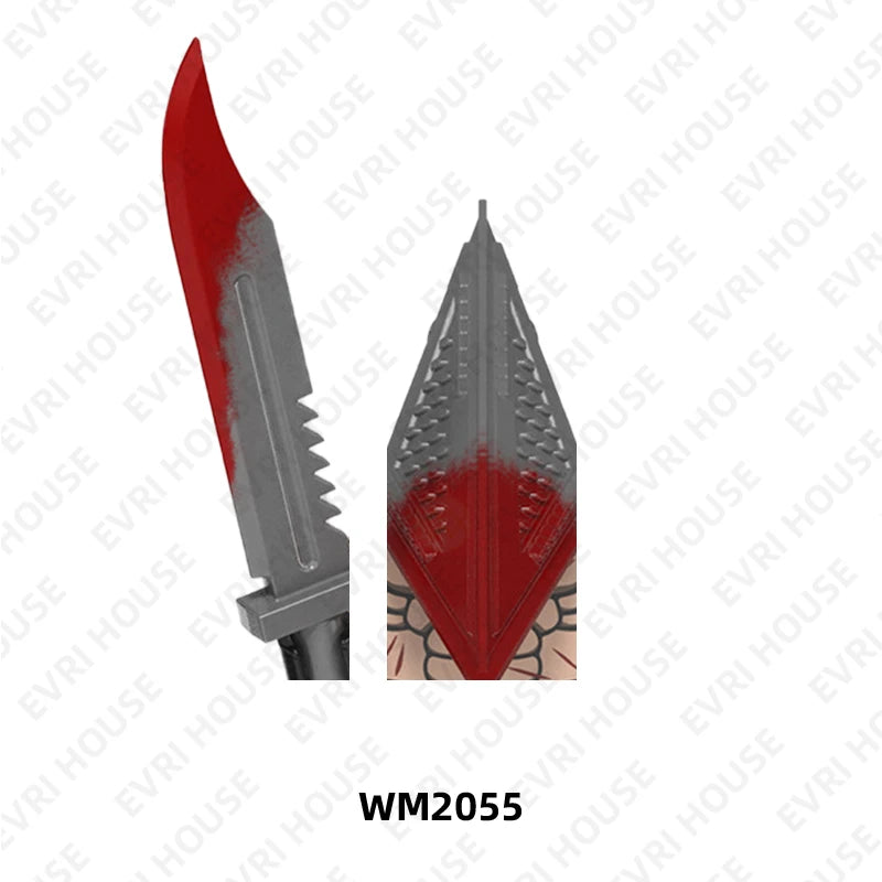 Horror Movie Mini Action Figures Bricks