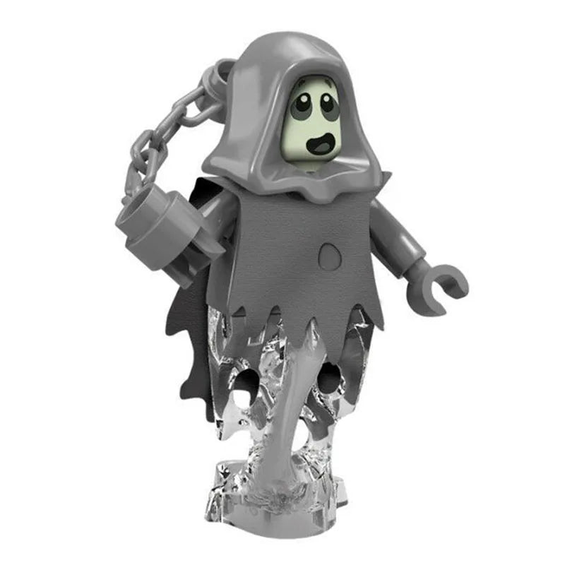 4Pcs/Set The Horrible Movie Dustin Mike Vecna Will Eleven Model Figure Blocks Construction Bricks Toys