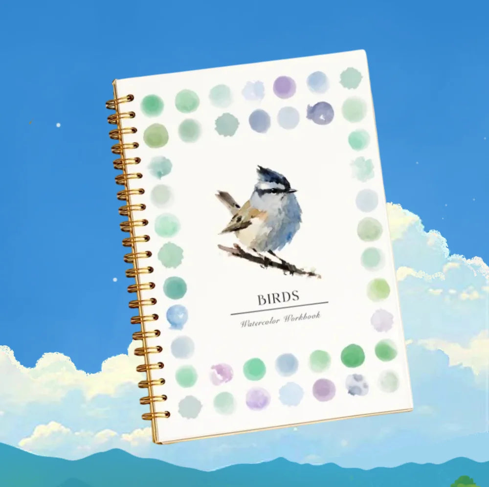 A Special Animal Themed Watercolor Coloring Book