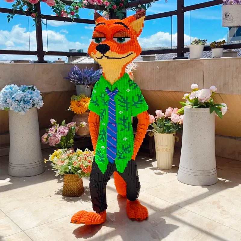 Animal City Judy Rabbit Nick Fox Building Blocks for Children