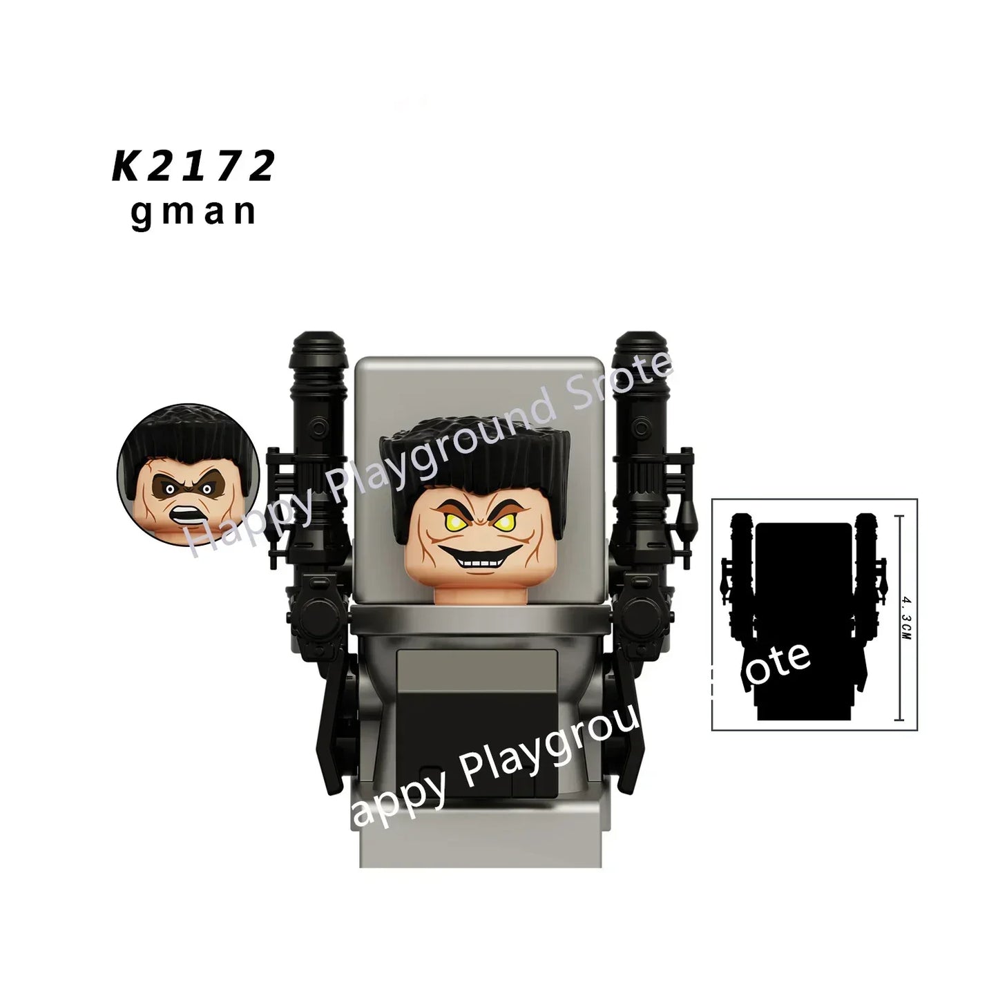 Skibidi Toilet Man Figures Anime Block Toys TvMan Titan Cameraman Speakerman Bricks Model Toy