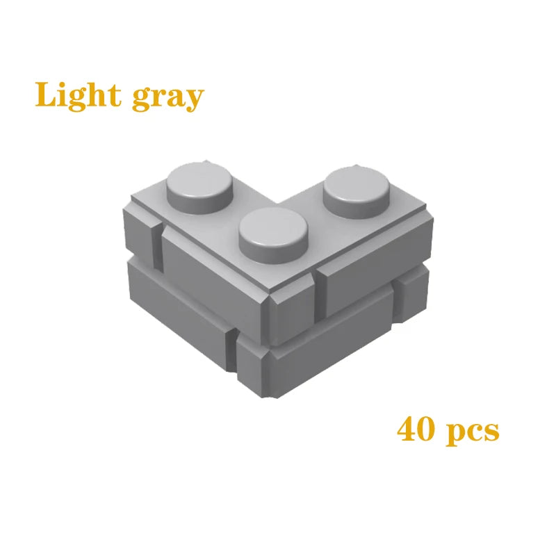 Building Blocks Figures City MOC Thick Wall Bricks Educational Creative Toys for Children