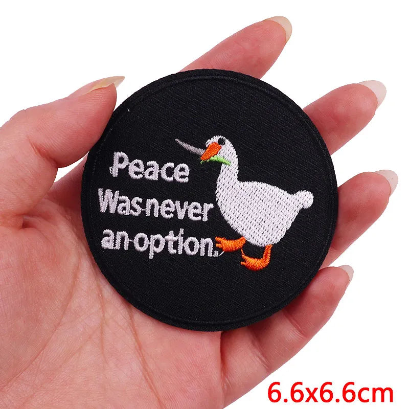 Animal Cat Possum Fox Patch Cartoon Embroidery Patch Iron On Patches For Clothing