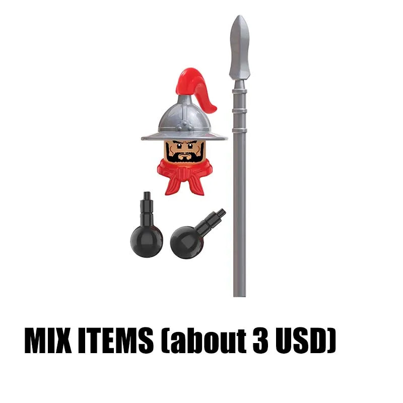 Mix Items Building Blocks Toys for Children Single