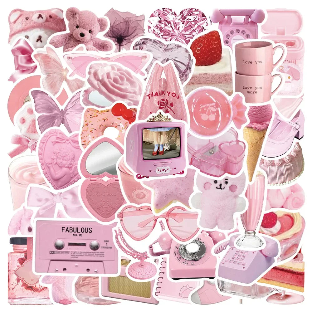 33 Styles Stickers 50PCS/Pack Decals Sticker For DIY Sticker