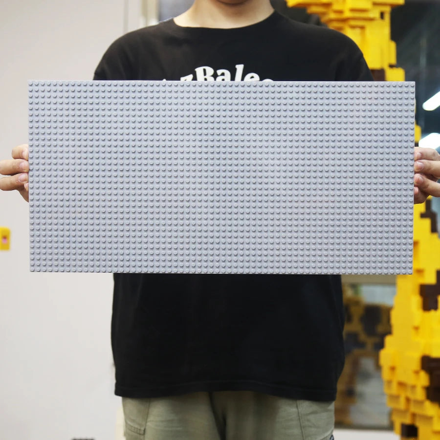 Single Layer Classic Block Base Plate, DIY Assembly Block Wall Compatible Brand Toys