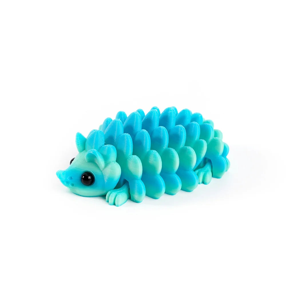 3D Printed Hedgehog Figurine - Versatile Indoor & Outdoor Home Desk Decor
