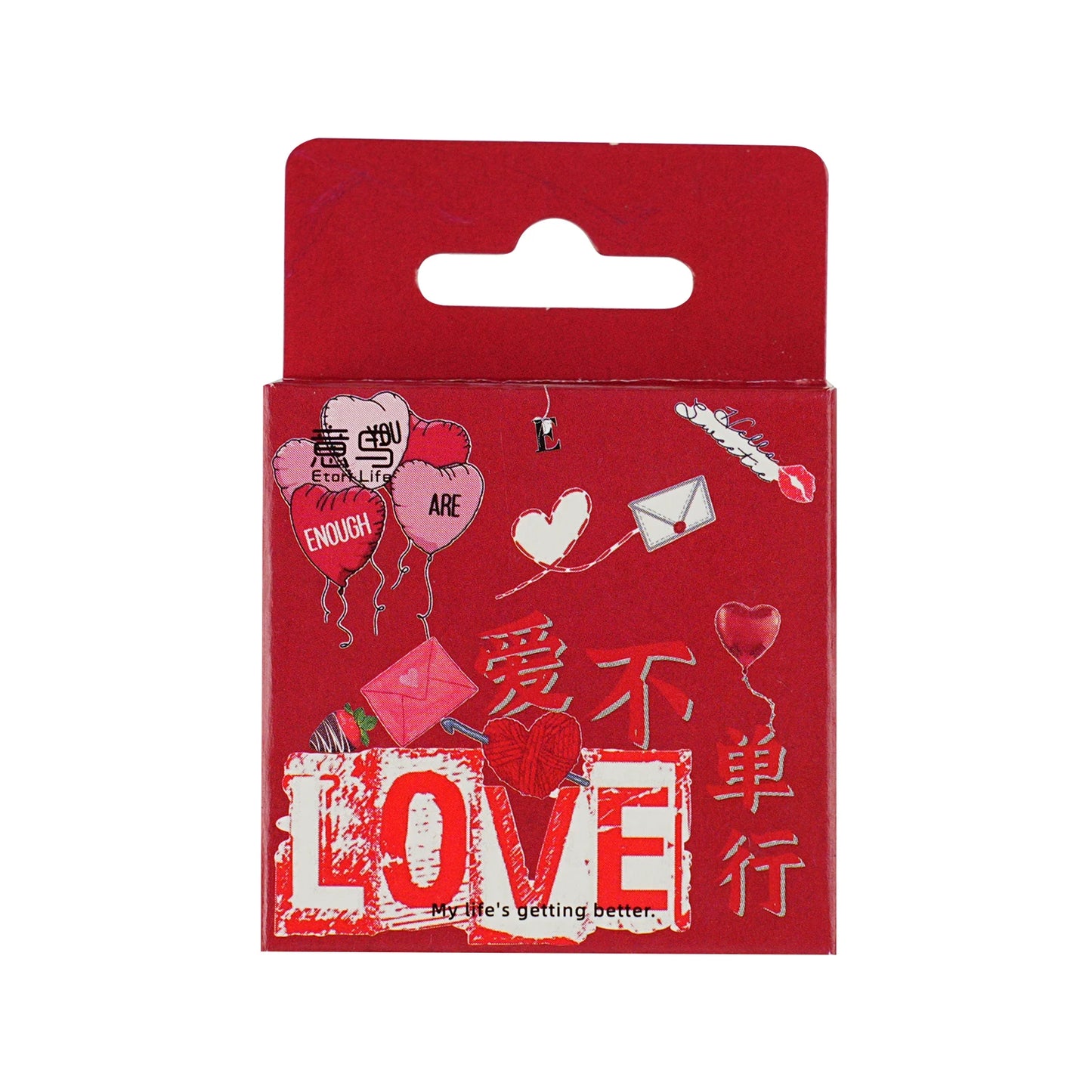 46pcs Valentine's Day Personalized Pattern Stickers