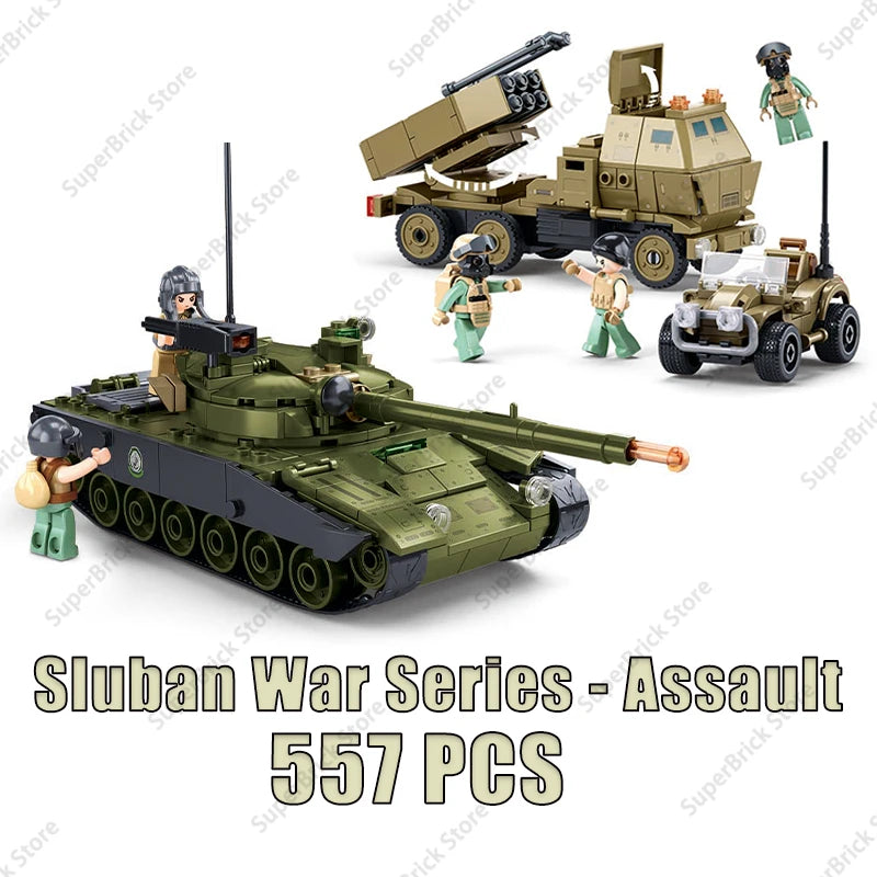 Modern Military Armor Vehicle DANA M2 BTR-4 Infantry Fighting Car Model Building Blocks