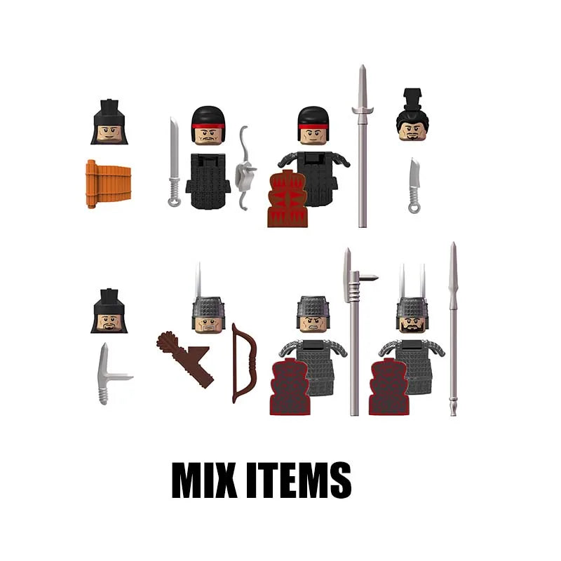 Mix Items Building Blocks Toys for Children Single