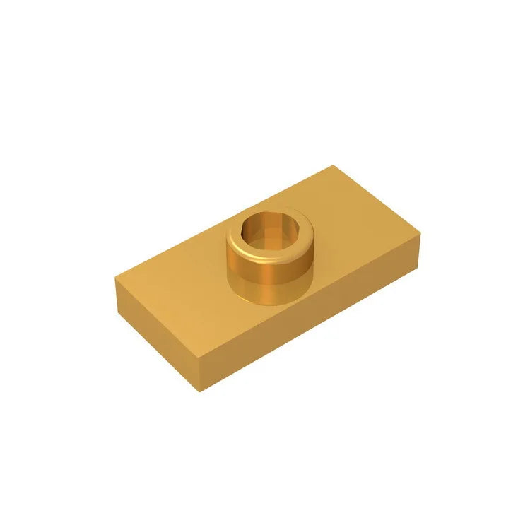 1X2 W. 1 KNOB Compatible DIY Educational Building Blocks Technical