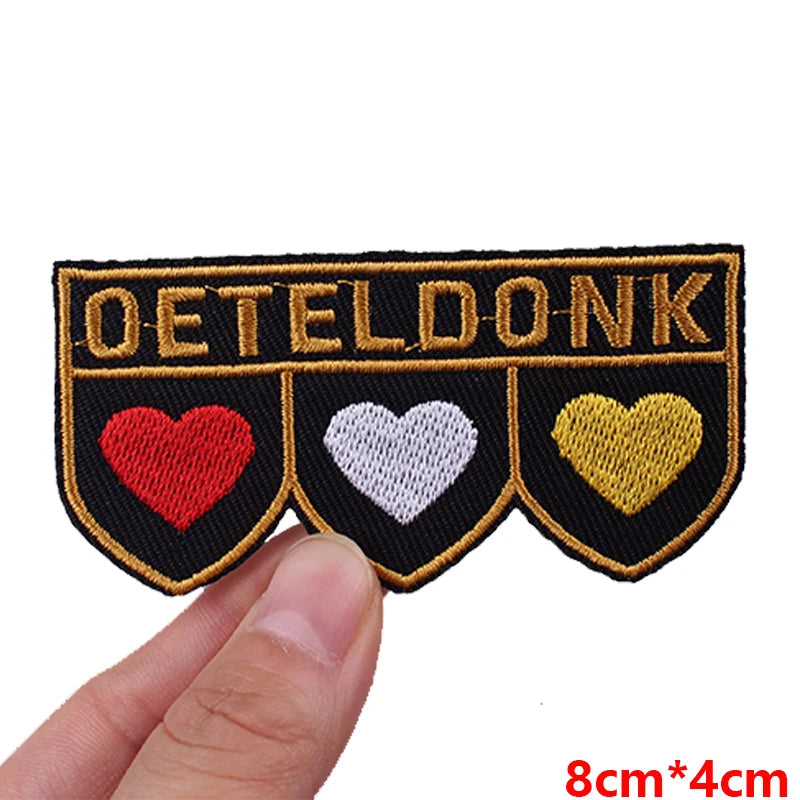 Netherland Embroidery Patches Netherland Carnival Patch Iron On Patches For Clothing
