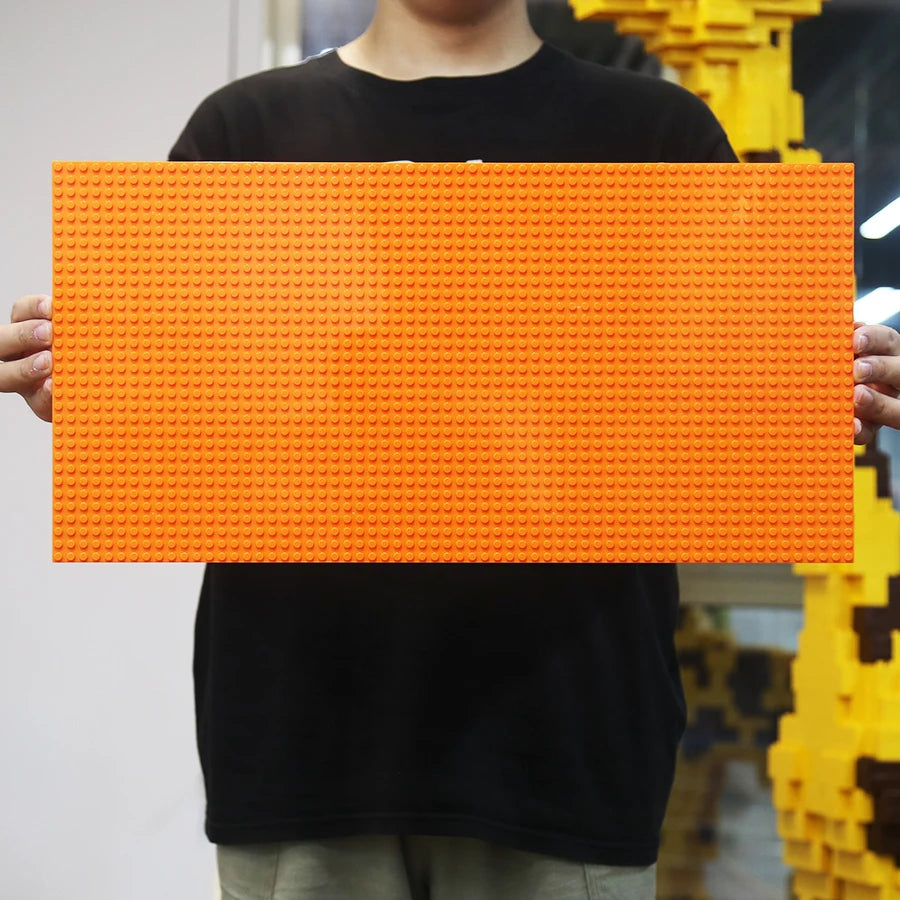 Single Layer Classic Block Base Plate, DIY Assembly Block Wall Compatible Brand Toys