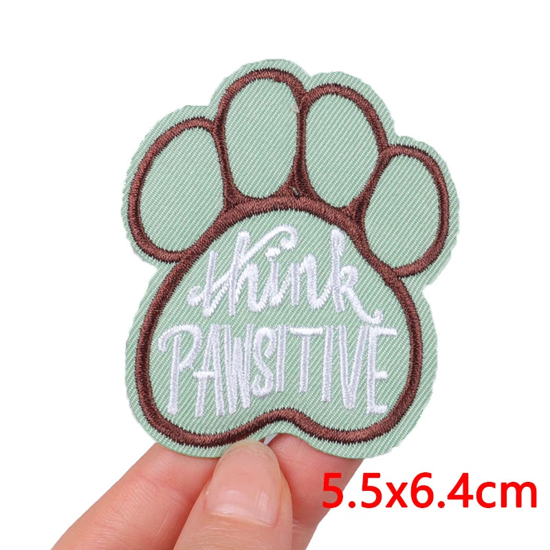 Cartoon/Food Patch Small Animal Embroidery Patches On Clothes DIY Iron On Patches For Clothing