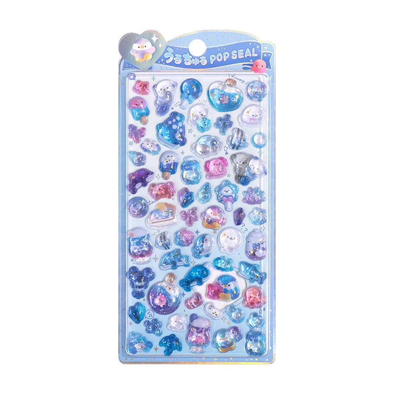 Japanese Style Mini Sweet Drop 3D Relief Stickers Scrapbooking DIY Journaling Stationery