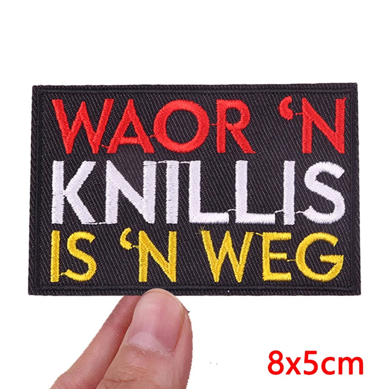 Netherland Embroidery Patches Netherland Carnival Patch Iron On Patches For Clothing
