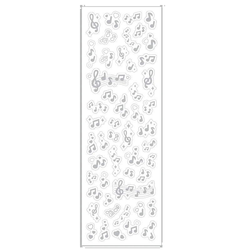 1PCS New Cute Kawaii Deco Stickers Korean Stickers Photocard Decor K-pop Decorative Top Loader Scrapbooking Stickers