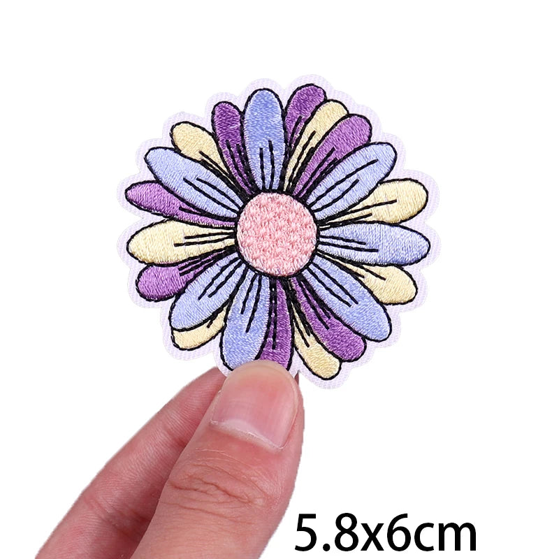 Cartoon/Food Patch Small Animal Embroidery Patches On Clothes DIY Iron On Patches For Clothing