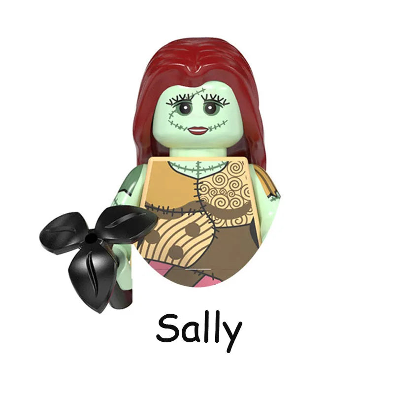 4Pcs/Set The Horrible Movie Dustin Mike Vecna Will Eleven Model Figure Blocks Construction Bricks Toys