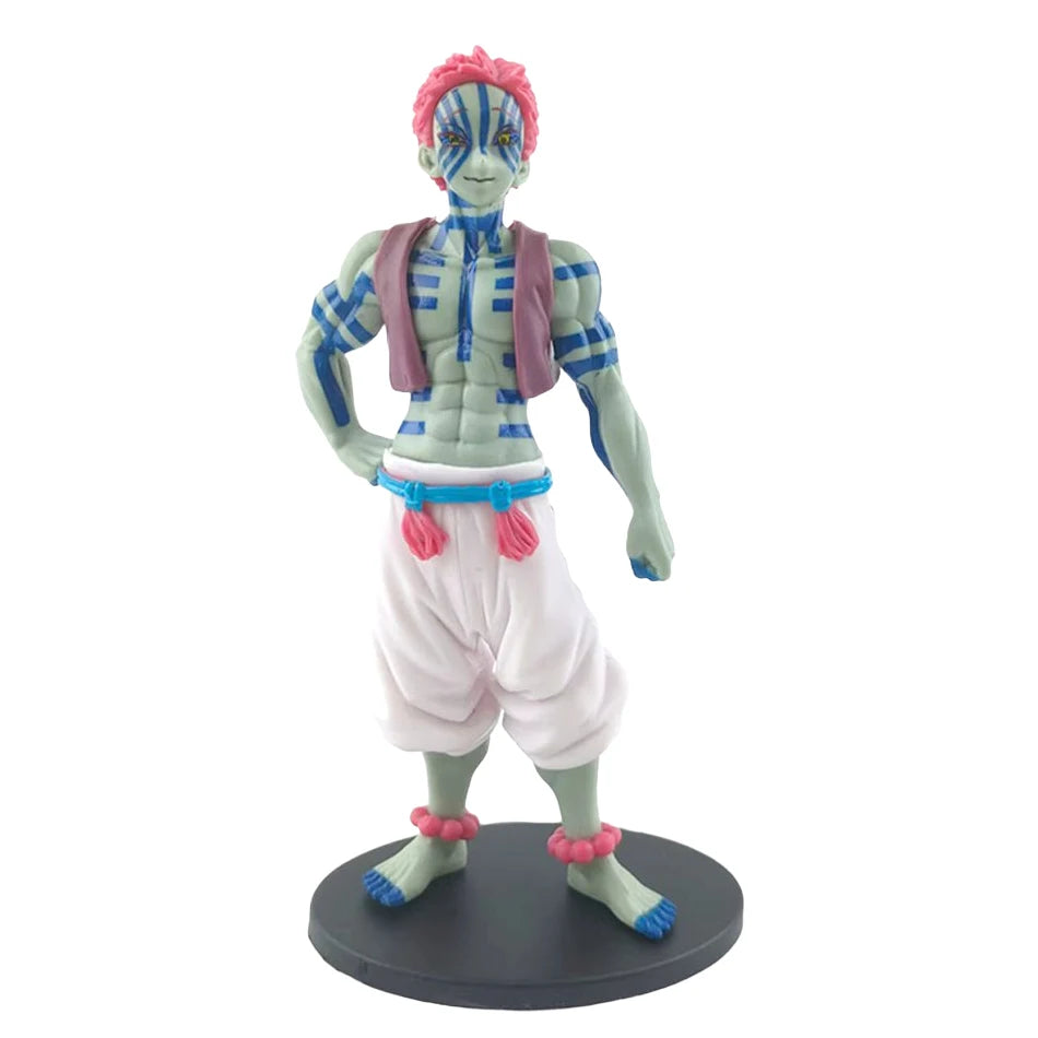 Demon Slayer Anime Action Figure - Kamado Tanjirou with Agatsuma Zenitsu And Nezuko PVC Model Toys