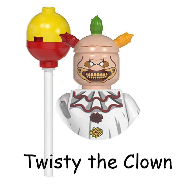 4Pcs/Set The Horrible Movie Dustin Mike Vecna Will Eleven Model Figure Blocks Construction Bricks Toys