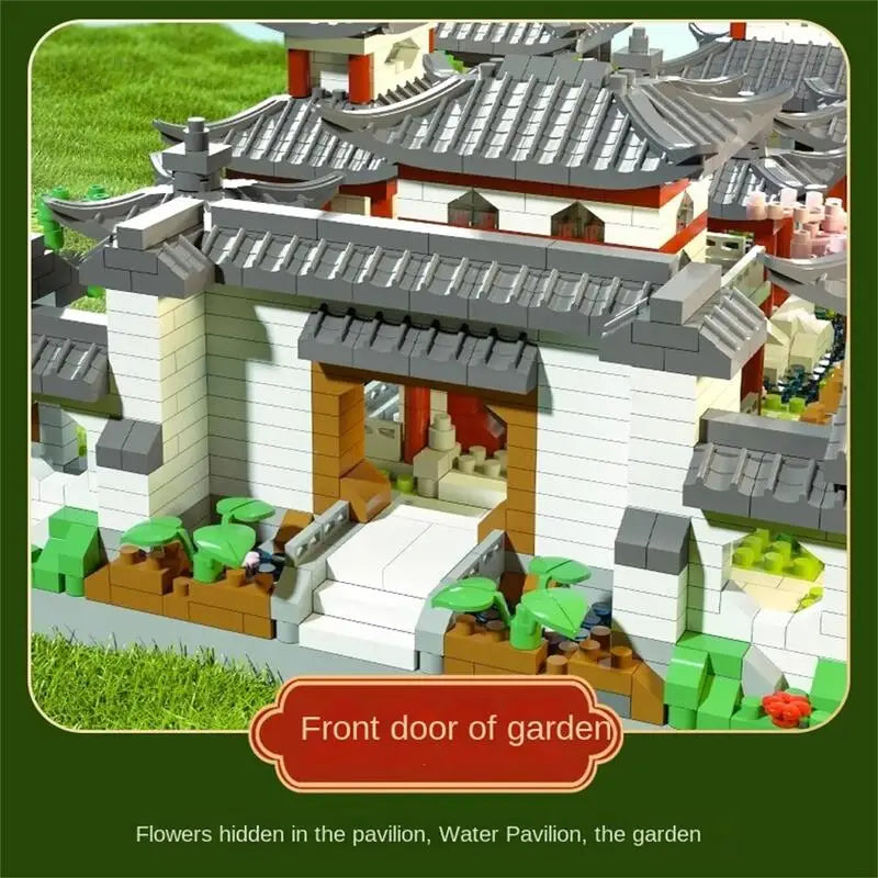 Suzhou Garden Puzzle Micro Particle Assembly Type Building Block Toy