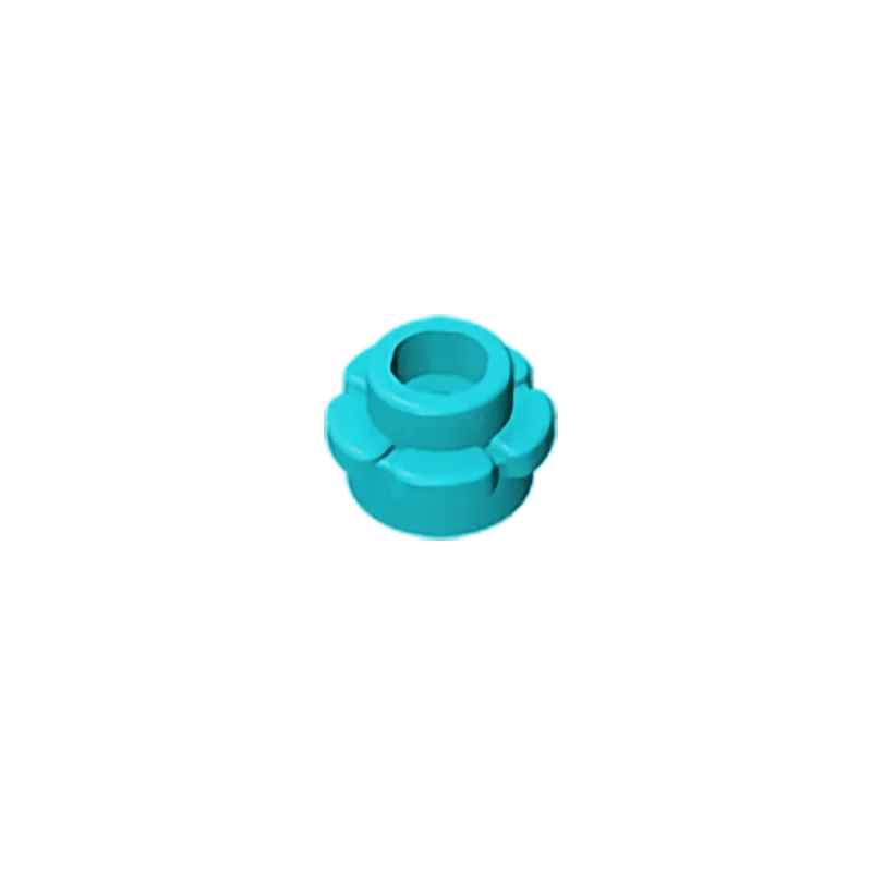 Round 1 x 1 with Flower Edge (5 Petals) Compatible Children's DIY