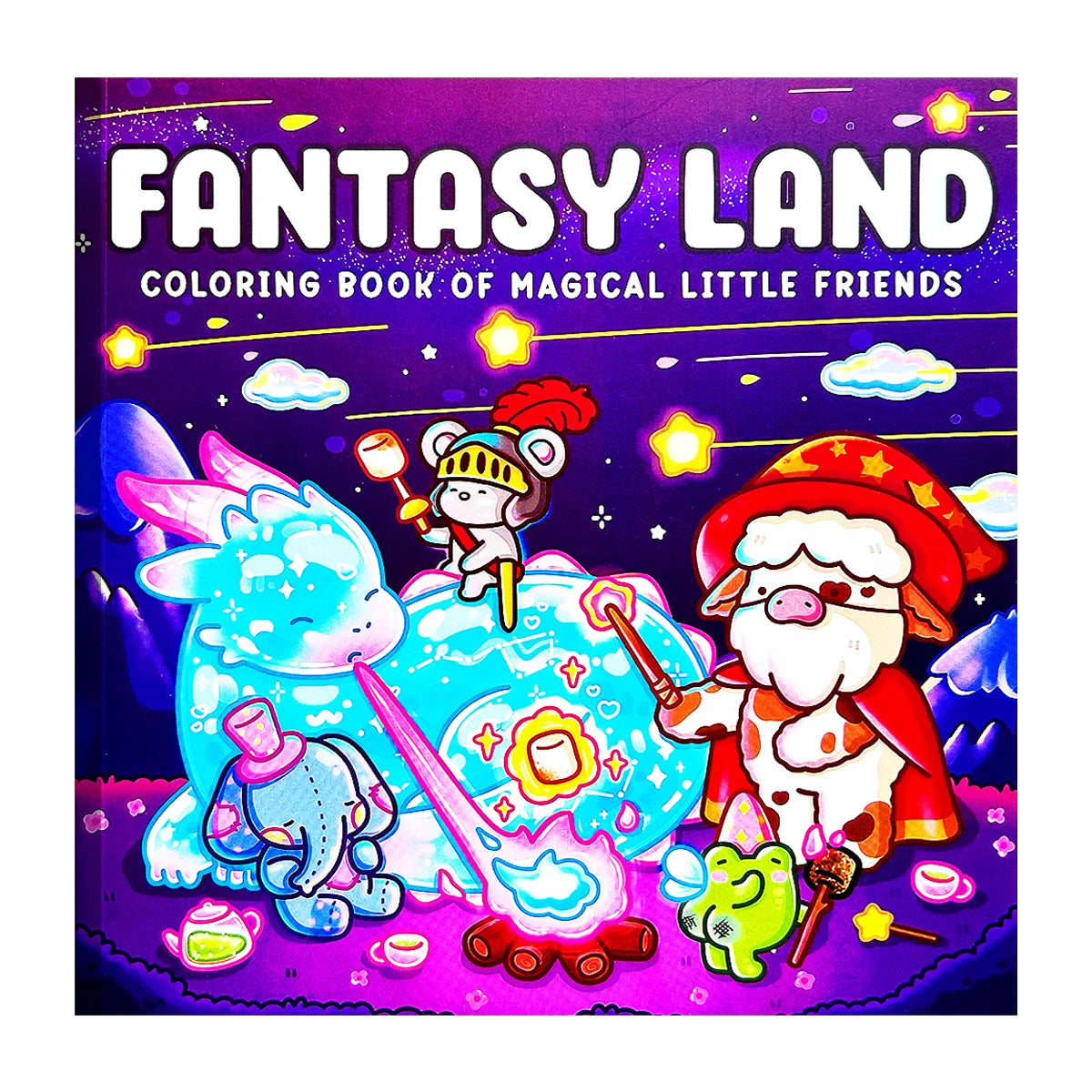 Covering Diverse Themes European and Japanese Styled Coloring Book