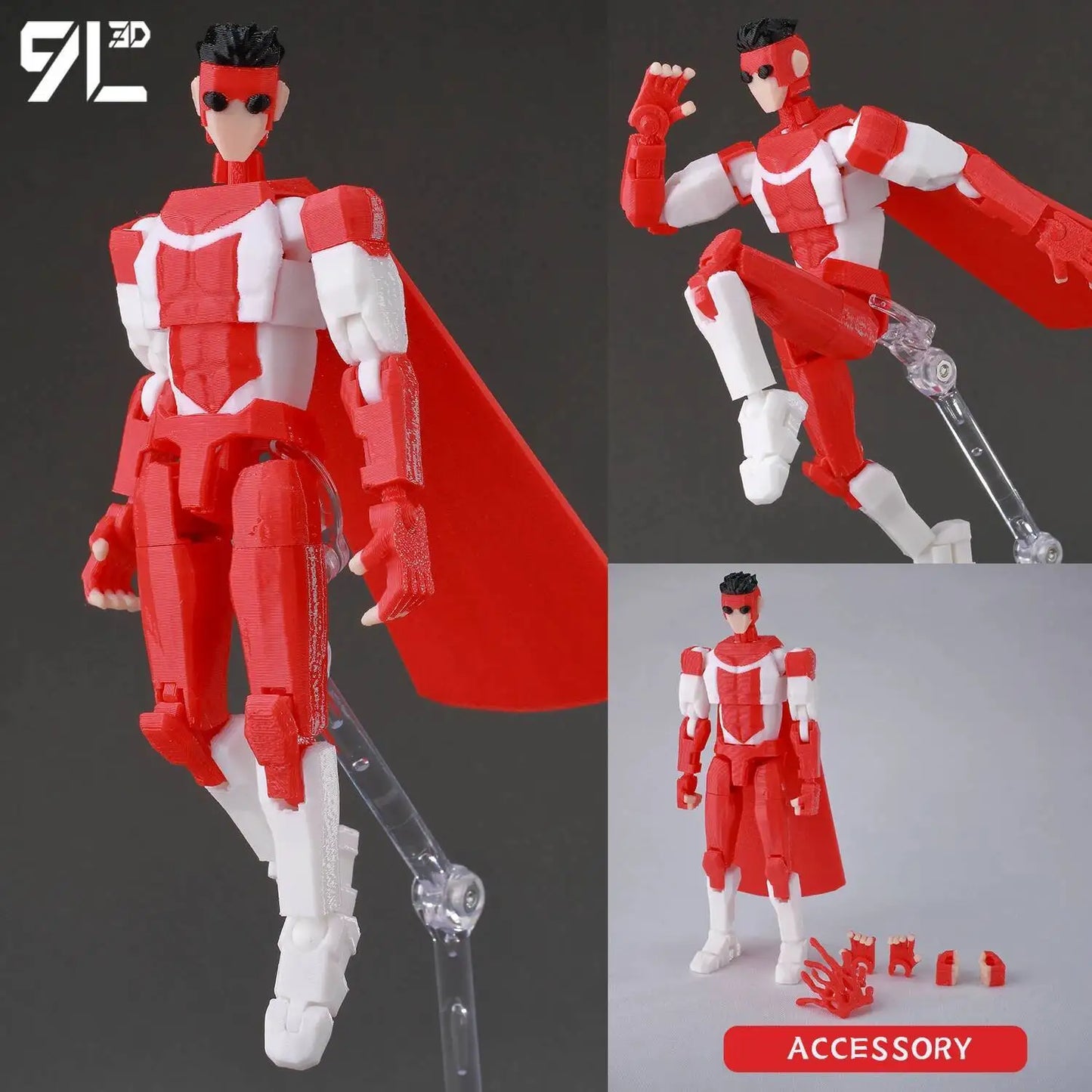 LUCKY13 Titan13 Multi-Joint Superhero Collectible Figure