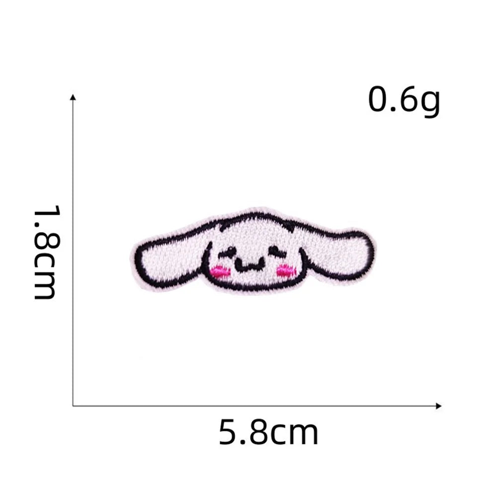 Sanrio Kawaii Embroideried Iron on Patches
