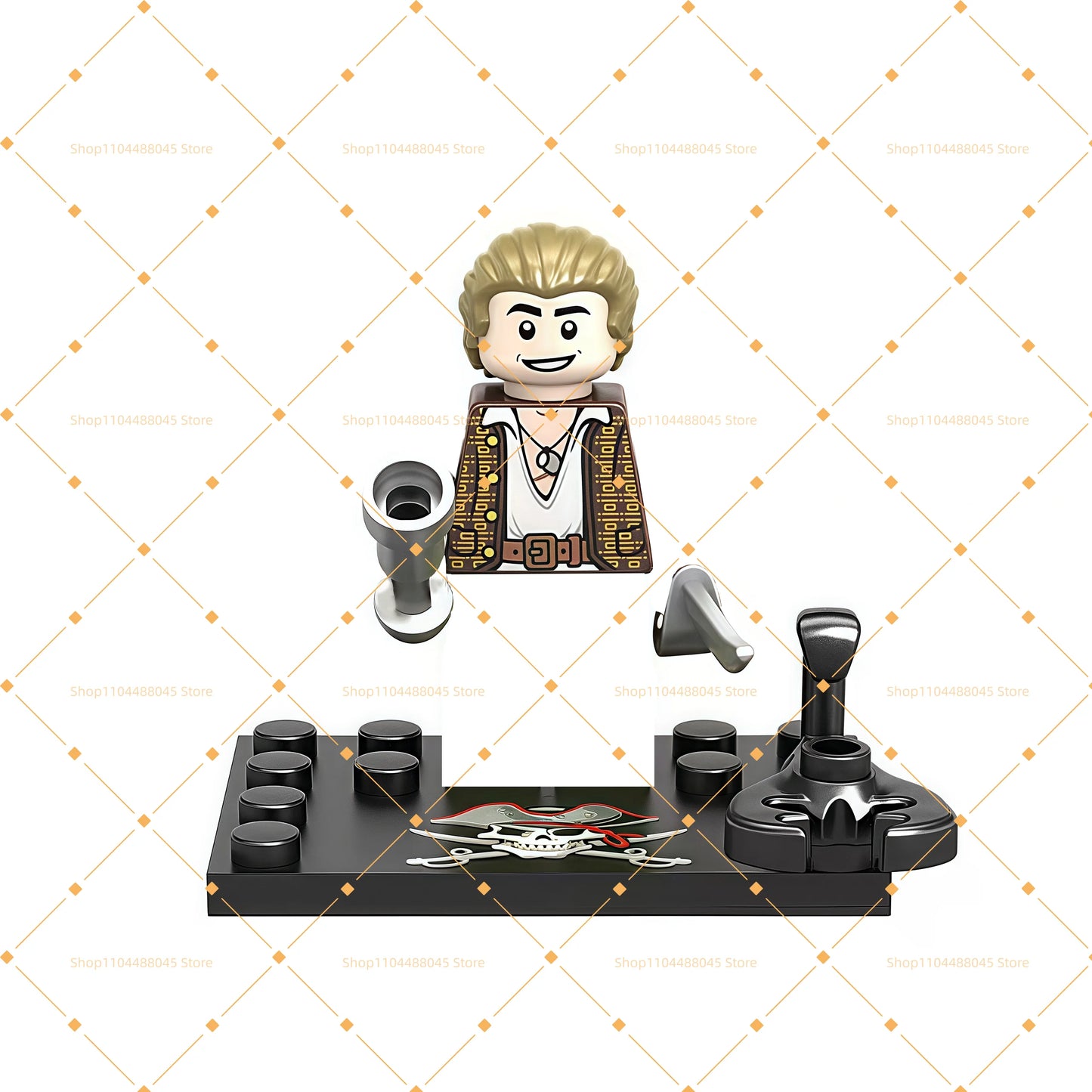 Pirates of the Caribbean Blocks Brick Toys