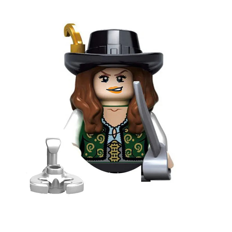 Pirates Of The Caribbean Mermaid Princess Blocks Toys Gift For Children