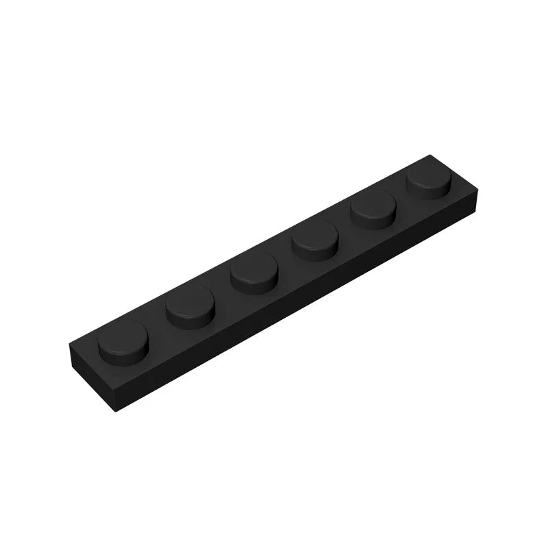 1 x 6 Compatible Children's DIY building block Particles Plate DIY